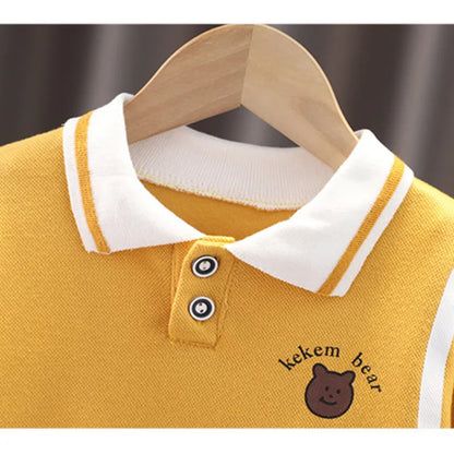New Spring Autumn Baby Girls Clothes Kids Clothing Children Boys T-Shirt Pants 2Pcs/Set Toddler Sports Costume Infant Tracksuits