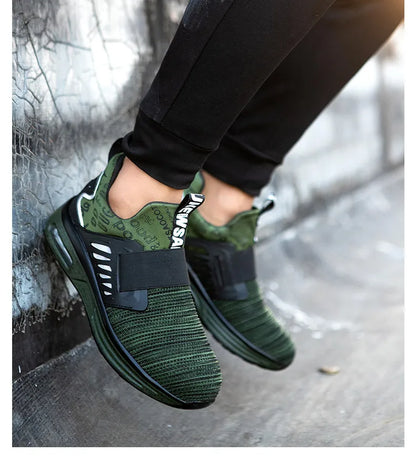 Industrial Safety Shoes With Steel Toe Cap Indestructible Cushion Work Shoes For Men Protective Security Boots Women Footwear
