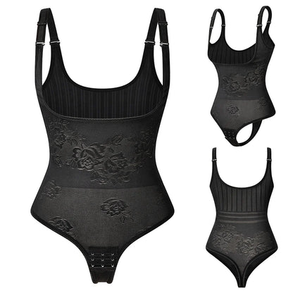 Women Shapewear Bodysuit New Tummy Control Shapewear Waist Trainer Thong Body Shaper Fajas Colombianas Slimming Underwear