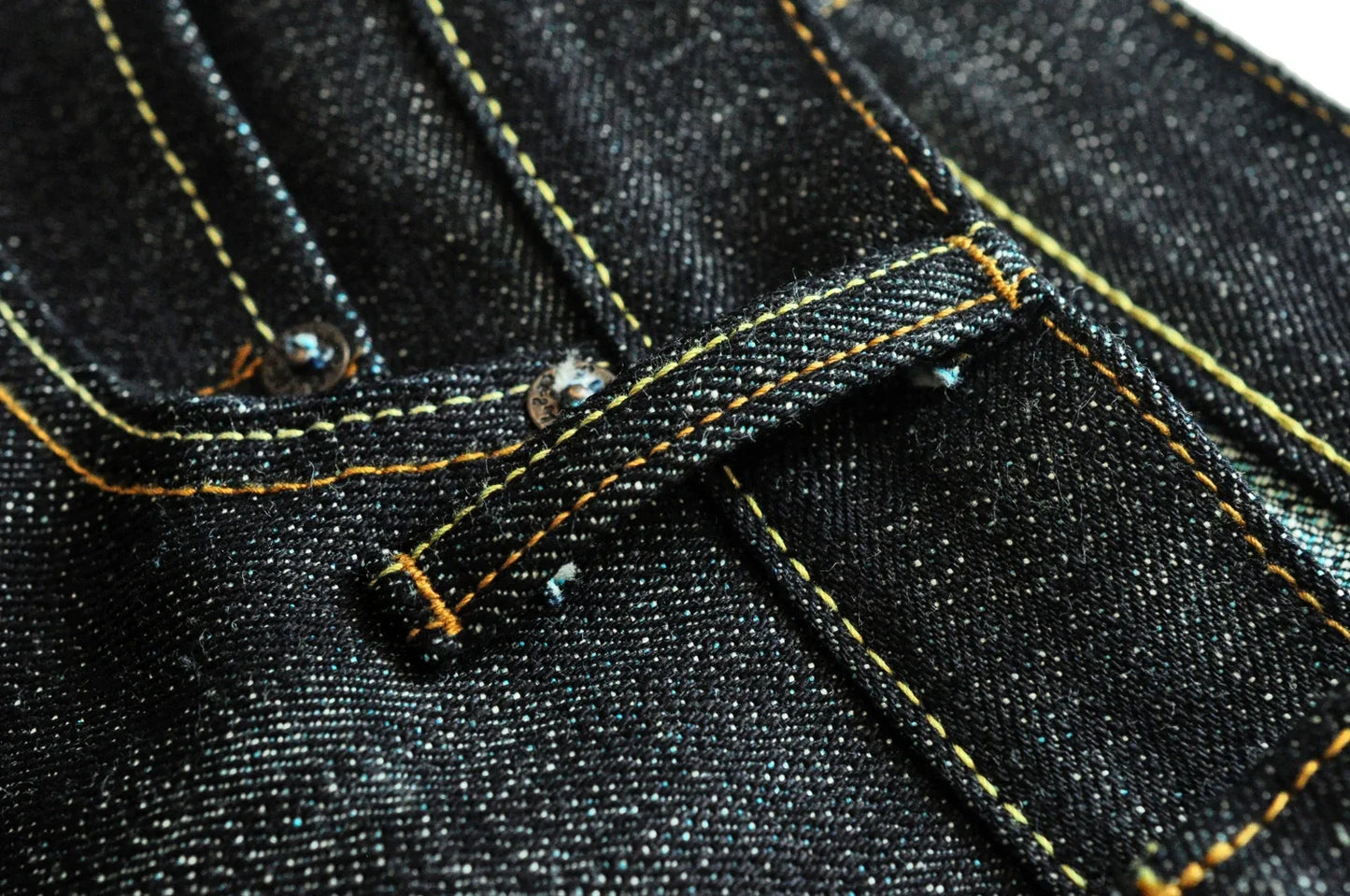 308XX-BO-Wind Jeans for Men Furinkazan Selvedge raw denim Jeans Mens Jeans 66 MODE Fit 16.8 OZ Silver-plated Buttons