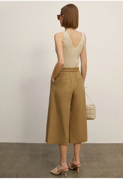 Minimalism Summer New Women's Camisole Tops Office Lady Solid V-neck Sexy Slim Vest Girls Tank Streetwear Tops 12321058