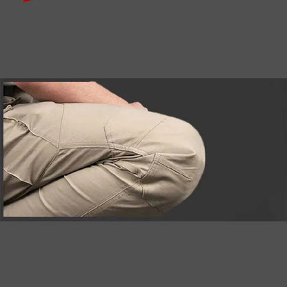 2024 Mens Lightweight Tactical Cargo Pants Elastic Breathable Multiple Pocket Trousers Outdoor Joggers Pant Tactical Pants 6XL