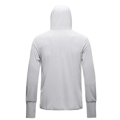 Long Sleeve Hoody Summer Women Sun UV Protection Quick Dry Clothing Men Hooded Jacket Thin Beach Sweatshirt
