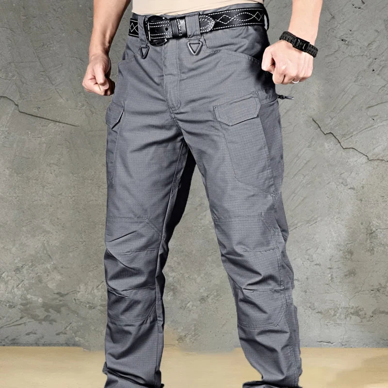 2024 New Mens Casual Tactical Pants Multiple Pocket Elasticity Outdoor Quick Dry Tacitcal Trousers Men Slim Fat Cargo Pant 5XL