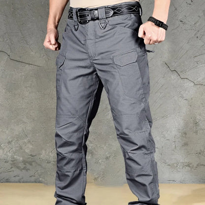 2024 New Mens Casual Tactical Pants Multiple Pocket Elasticity Outdoor Quick Dry Tacitcal Trousers Men Slim Fat Cargo Pant 5XL