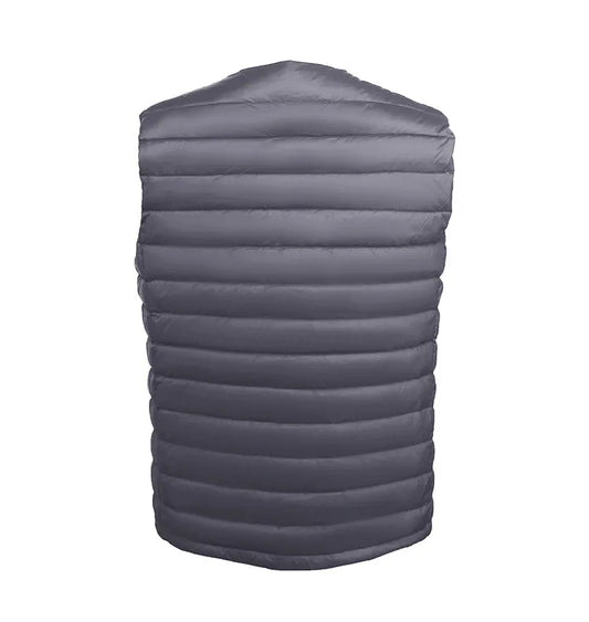 Men Down Vest Ultra Light Down Vest Portable V-neck Sleeveless Coat Man Winter Without Collar Warm Liner
