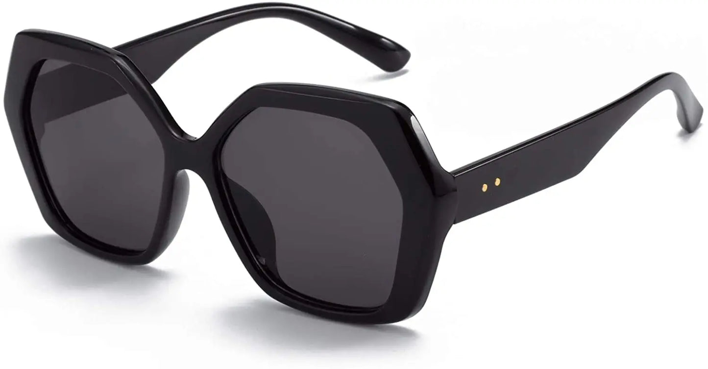 Butterfly Oversize Sunglasses Women Fashion Design Big Eyewear Shades for Ladies Uv400 Travel Sun Glasses
