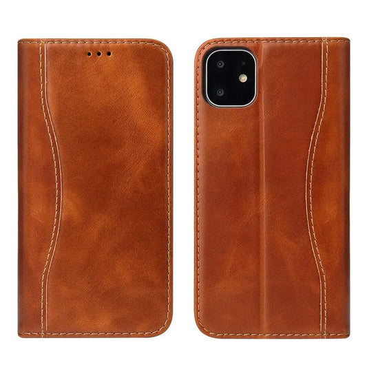 100% Genuine Leather Flip Cover Case for iPhone 17 14 15 Plus 11 12 13 16 Pro MaxTop Quality Fashion Brand With Card Slot