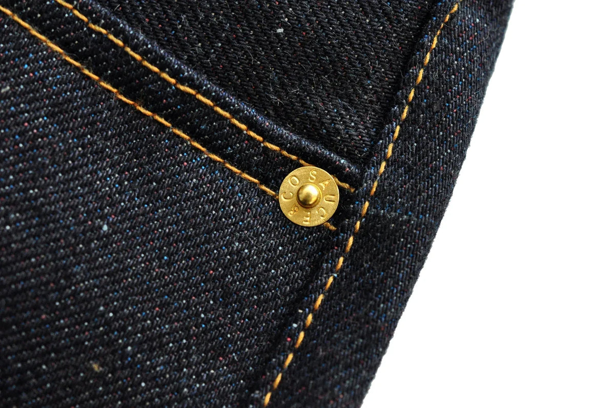 Mens Jeans 21 Oz Rainbow Selvedge Denim Vintage Raw Jeans for Men Sanforized Unwashed Heavyv Denim Jeans