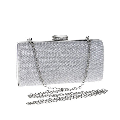 Women Evening Bags Rhinestones Small Day Clutch Shoulder Chain Ball Design Party Wedding Handbags For Female Purse