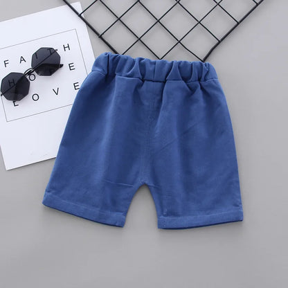 New Fashion Summer Baby Clothes For Boys Children Cartoon Shirt Shorts 2pcs/Sets Kids Clothing Toddler Casual Cotton Tracksuits