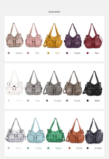 Women Handbags Top-handle Handbag Multifunctional Bag PU Shoulder Bag 13”x17” Casual Bags Shopper Bags Large