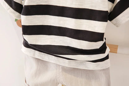 New Summer Baby Boys Clothes Suit Children Girls Cotton Striped T-Shirt Shorts 2Pcs/Sets Toddler Casual Clothing Kids Tracksuits