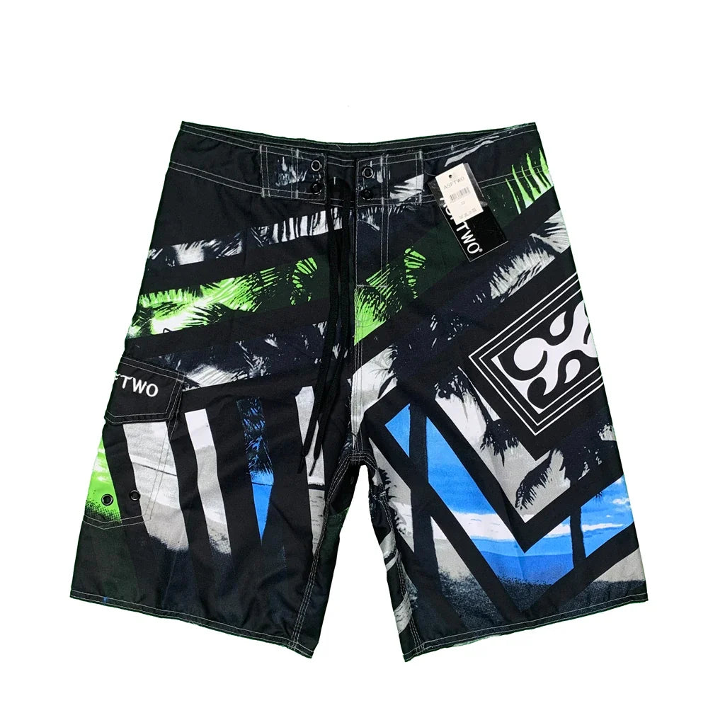Men's Beach Shorts Trendy Summer Shorts 3D Printing Men's Surf Shorts Swimsuit Beach Shorts Fitness Tracks Running  Hiking Track
