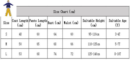 Halloween Kids Firefighter Uniform Children Sam Fireman Role Work Clothing Suit Boy Kids Cosplay Costume Party Costume Gift