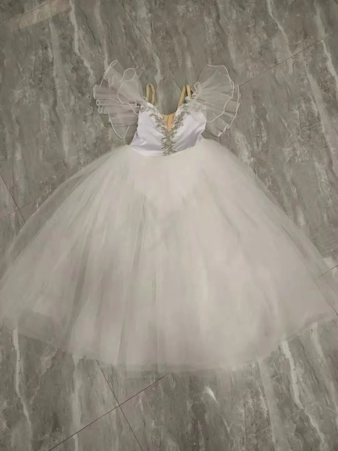 White Ballet Dress Long Romantic Ballet Tutu Professional Ballet Swan Lake Ballerine Femme Children Girls Fairy Ballet Costume