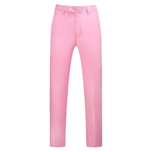 Men's Blue Suit Pants, Red Elegant Man Office Work Pant, Green and Purple Casual Trousers Men 17 Colors Pantalones Hombre