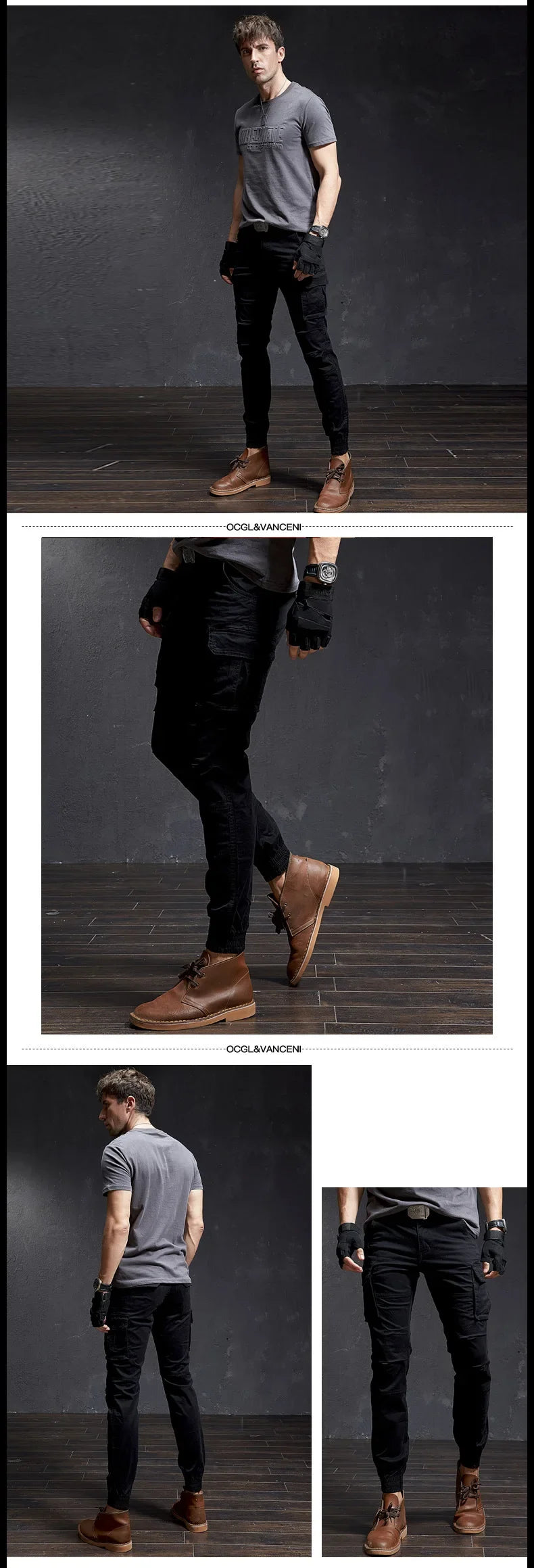 Fashion High Quality Slim Camouflage Casual Tactical Cargo Pants Male Streetwear Harajuku Joggers Men Clothing Camo Trousers