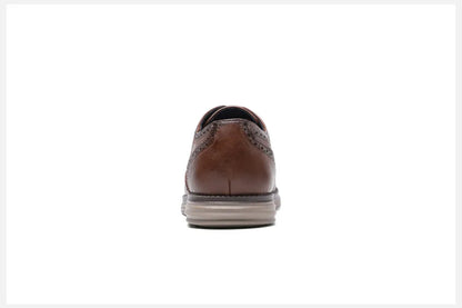 Genuine Leather Dress Shoes Comfy Men Casual Shoes Smart Business Work Office Lace-up Men Shoes