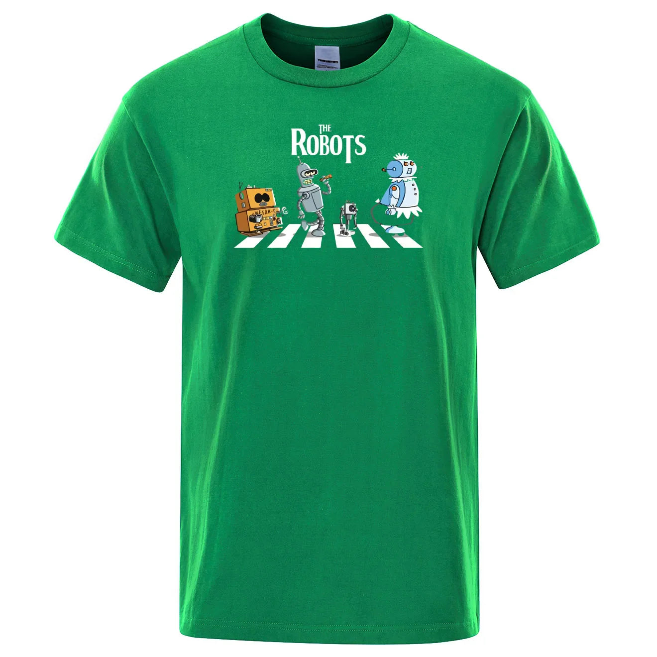 Hot Summer Cotton Men T Shirt Creative droids Printed T-Shirt robot shirt Boy Novelty Men's Short sleeve Tshirt Fashion Tops