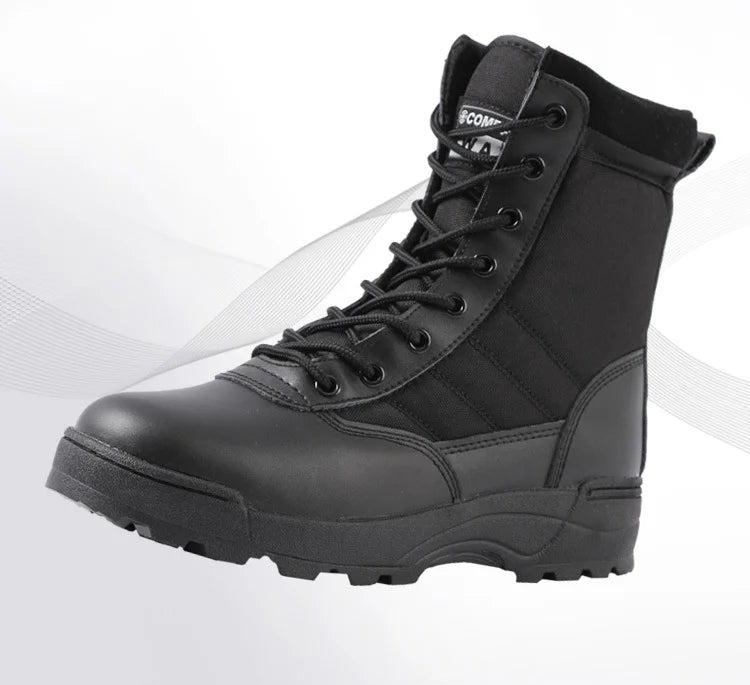Tactical Boots Men Special Force Desert Combat Boots Outdoor Hiking Boots Ankle Shoes Men Work Safty Shoes