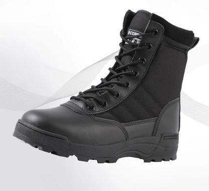Tactical Boots Men Special Force Desert Combat Boots Outdoor Hiking Boots Ankle Shoes Men Work Safty Shoes