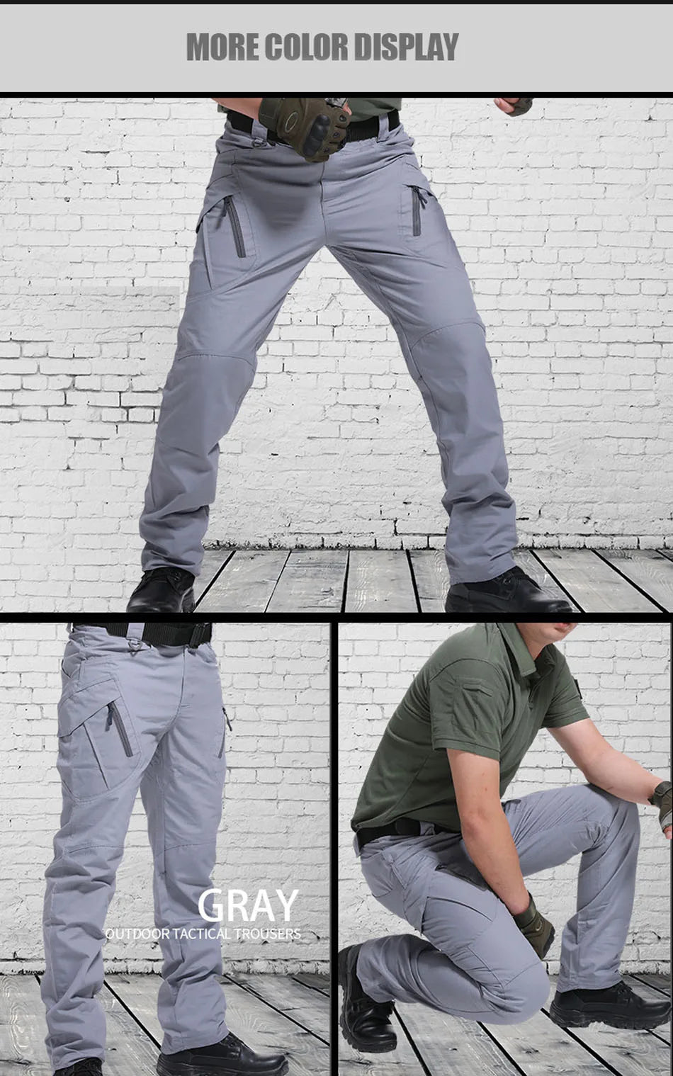 2024 New Mens Casual Tactical Pants Multiple Pocket Elasticity Outdoor Quick Dry Tacitcal Trousers Men Slim Fat Cargo Pant 5XL