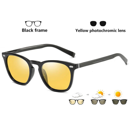 Aluminum Polarized Sunglasses Women Men Photochromic Sun Glasses UV400 High Quality Chameleon Driving Goggles Eyewear Gafas