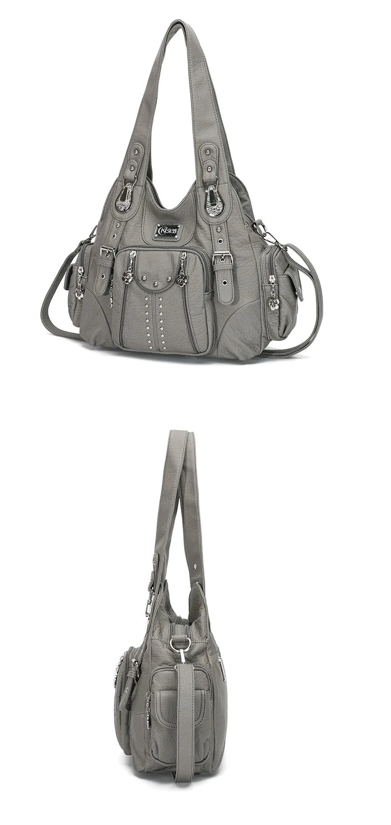 Women Handbags Women Shoulder Bags Fashion PU Leather Handbag Female Satchel Big-capacity Shoulder Purse Bag bolsa feminina