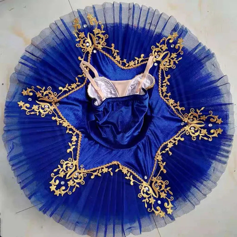 Professional Ballet Tutu Dress For Girls Adult Women Platter Pancake Tutu Ballerina Party Dress Dance Costumes Ballet Skirts
