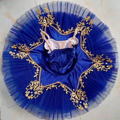 Professional Ballet Tutu Dress For Girls Adult Women Platter Pancake Tutu Ballerina Party Dress Dance Costumes Ballet Skirts
