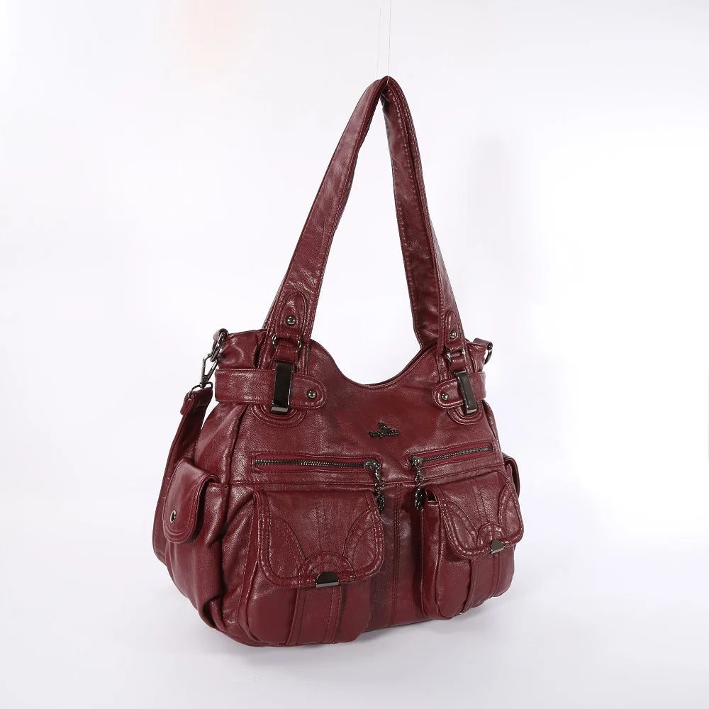 Women Handbags Top-handle Handbag Multifunctional Bag PU Shoulder Bag 13”x17” Casual Bags Shopper Bags Large