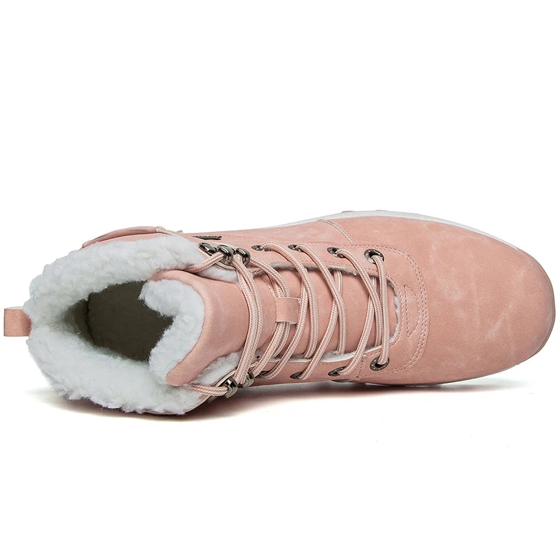 Winter Waterproof Men Boots Plush Super Warm Snow Boots for Men Sneakers Big Size 48 Men Ankle Boots Outdoor Shoes Botas Hombre