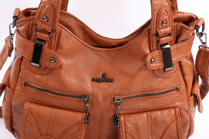 Women Handbags Top-handle Handbag Multifunctional Bag PU Shoulder Bag 13”x17” Casual Bags Shopper Bags Large