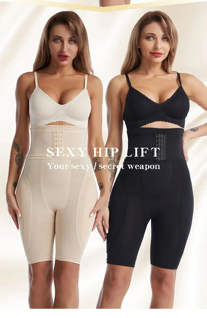 Butt Lifter Shapewear Women  Waist Tummy Control Body Shaper Underwear Pad Panties Fake Buttocks Lingerie Thigh Slimmer