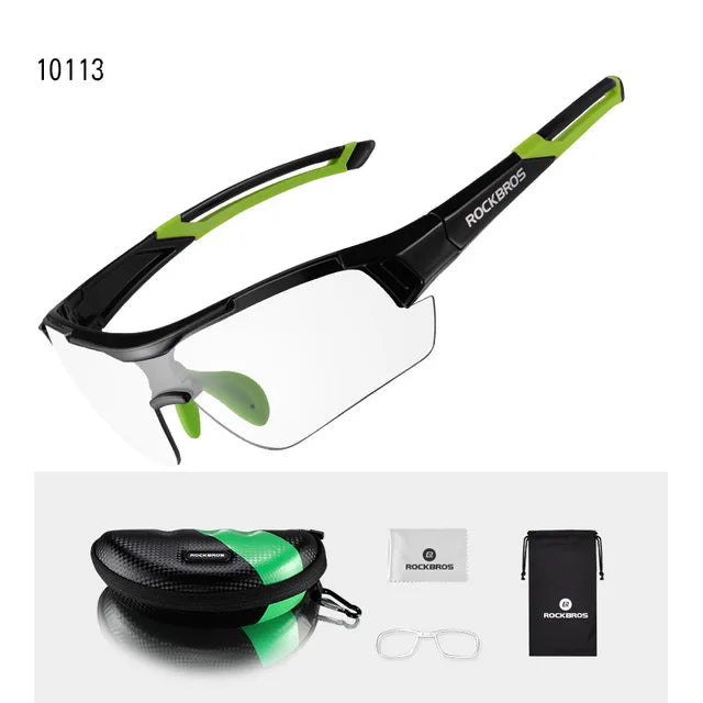 Photochromic Cycling Sunglasses Bike Glasses Eyewear UV400 MTB Road Bicycle Goggles Women Men Outdoor Sports Fishing