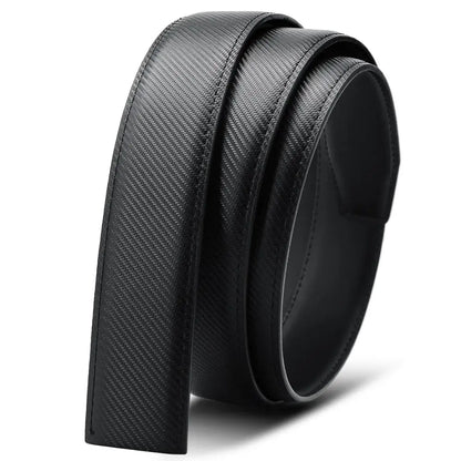 Multicolor Genuine Leather Men's Belts Fashion Business Automatic Buckle Straps Ratchet Cow Leather Waistband 3.5cm Width