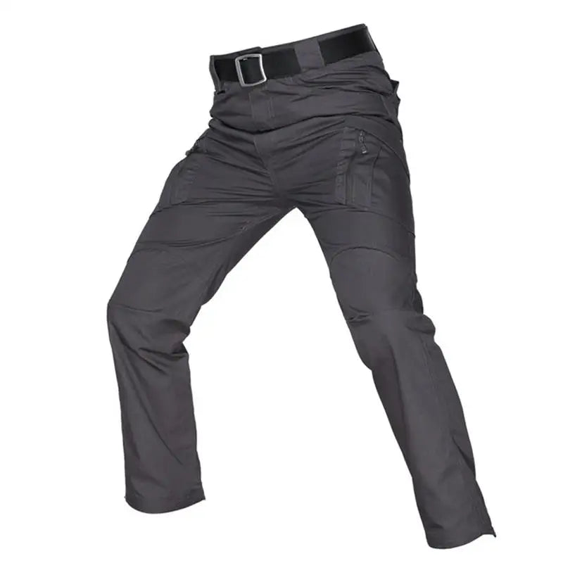 2024 Mens Lightweight Tactical Cargo Pants Elastic Breathable Multiple Pocket Trousers Outdoor Joggers Pant Tactical Pants 6XL