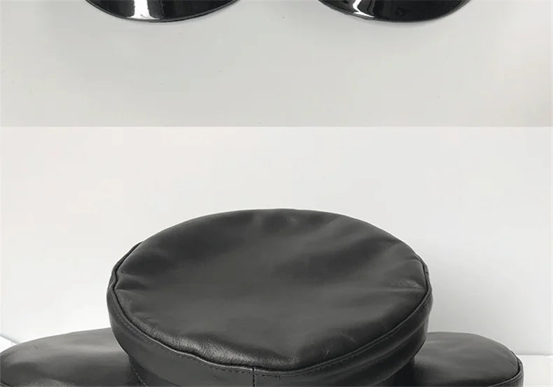 Brand Collection Wool Newsboy caps  New Women Hats Flat Militray Caps Baker Boy Hat with logo