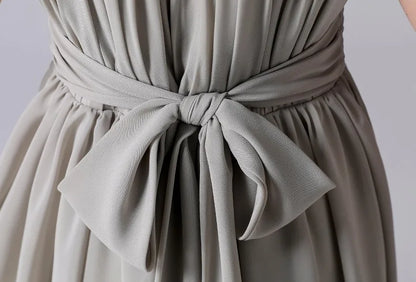 Customized Chiffon Pleated Flower Girl Dresses Sashe Kid Wedding Birthday Party Pageant Gowns Junior Bridesmaid Dress