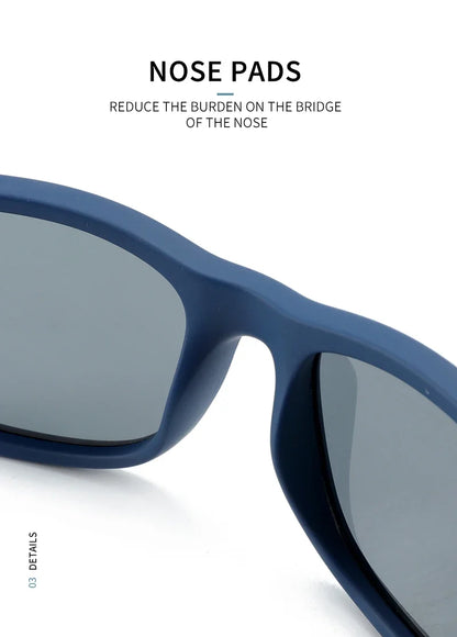 TR90 Polarized Sunglasses For Men Driver Driving Shades Sun Glasses Classic Square Mirror UV400 Protection Sunglasses