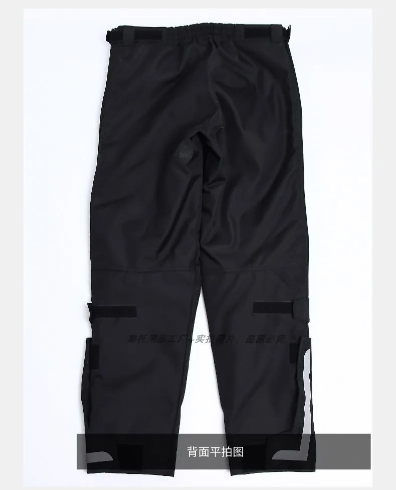Wind-proof and warm-keeping equipment for motorcycle riding pants; fall-proof and quick-release pants in winter
