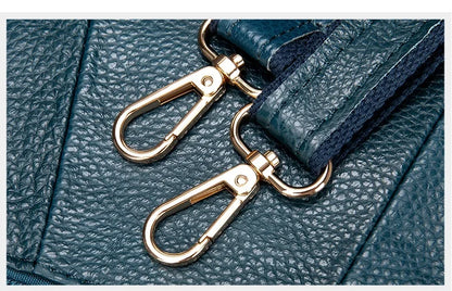 Genuine Leather Women Messenger Bags Cow Leather Crossbody Shoulder Bag Small Female Handbags Capacity Phone Bag for Girls