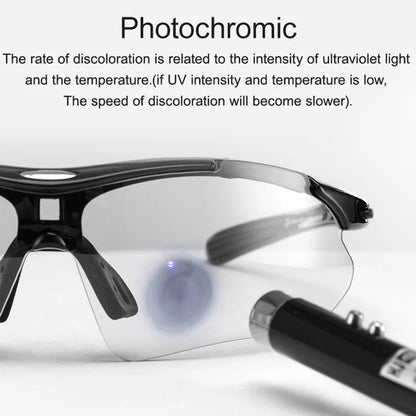 Cycling Glasses Photochromic Bicycle Sports Sunglasses Men Women UV400 MTB Road Bike Goggles Ultralight Outdoor Eyewear