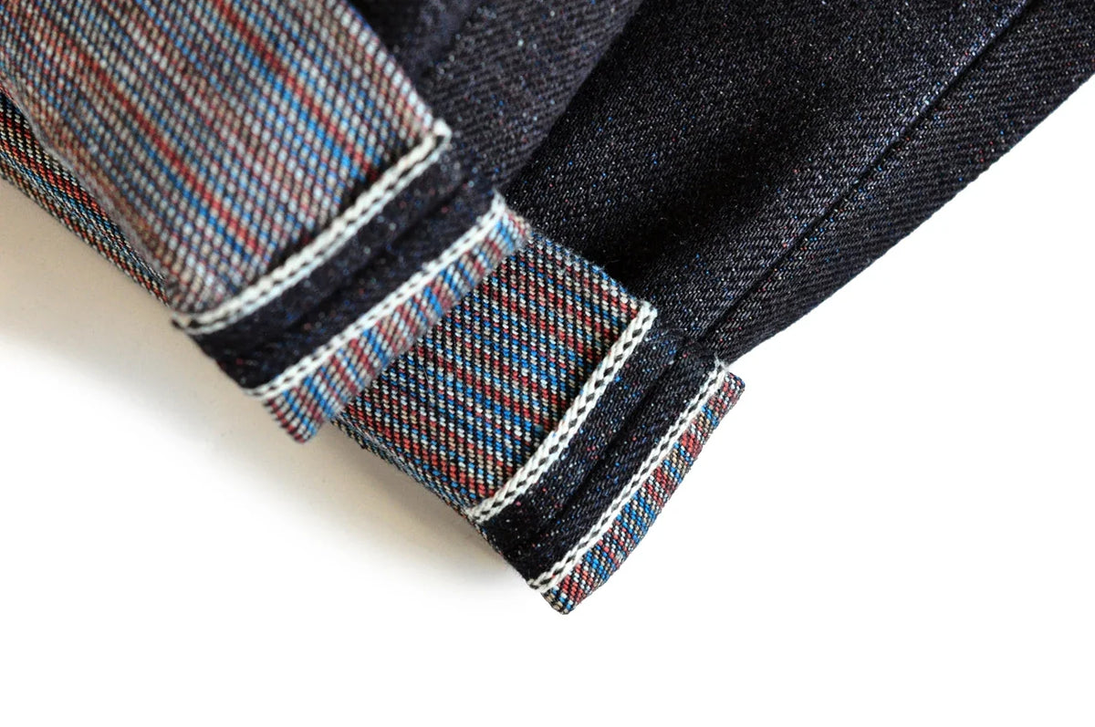 Mens Jeans 21 Oz Rainbow Selvedge Denim Vintage Raw Jeans for Men Sanforized Unwashed Heavyv Denim Jeans