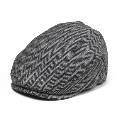 Kids Flat Caps Herringbone Woolen Tweed Small Size Boy Girl Newsboy Caps Infant Toddler Youth Beret Hat for Children