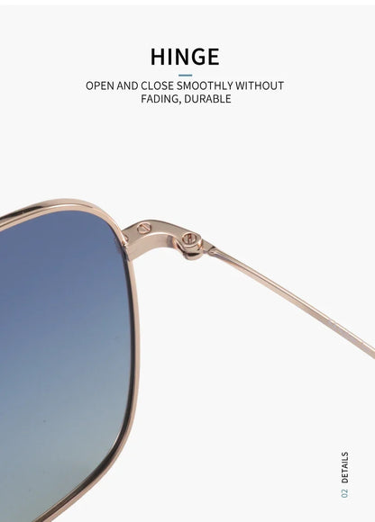 Alloy Pilot Sunglasses Women Driving Retro Sun Glasses Lady UV400 Shade Oculos De Sol