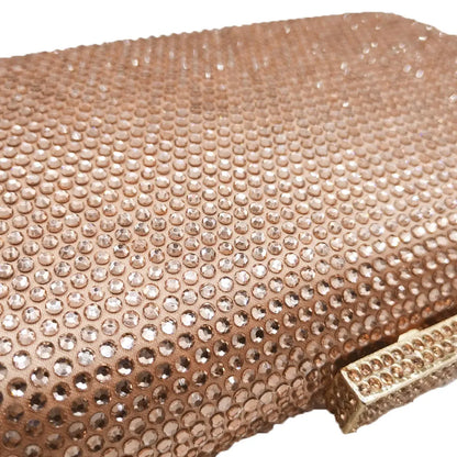 Burgundy Crystal Evening Bags and Clutches for Women Formal Party Rhinestone Handbags Wedding Clutch Purse