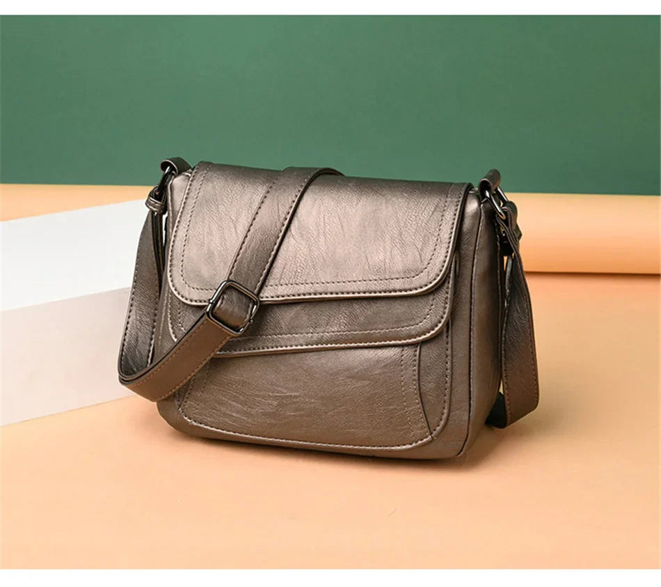 2023 Sac A Main Spring Style Soft Leather Luxury Purses And Handbags Women Bags Designer Women Shoulder Crossbody Bags For Women