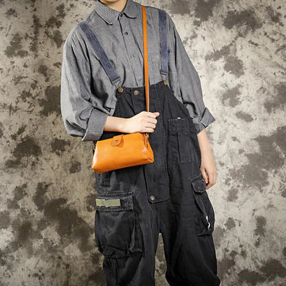 Women’s Genuine Leather Shoulder Bag 2024 Trendy Brand Small Buckle Messenger Bag Fashion Ladies Crossbody Bags Female Bolsas